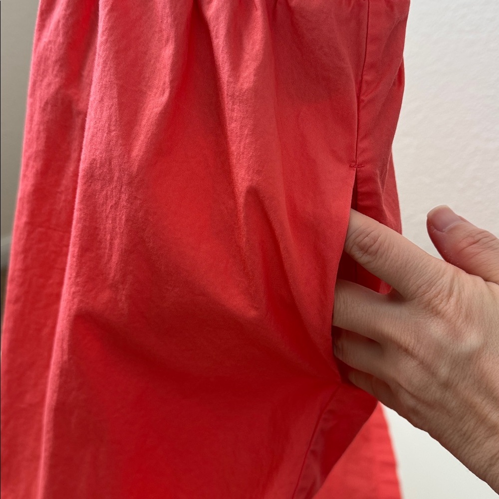 Old Navy Coral Sleeveless Ribbed Midi Dress XS - Picture 3 of 9